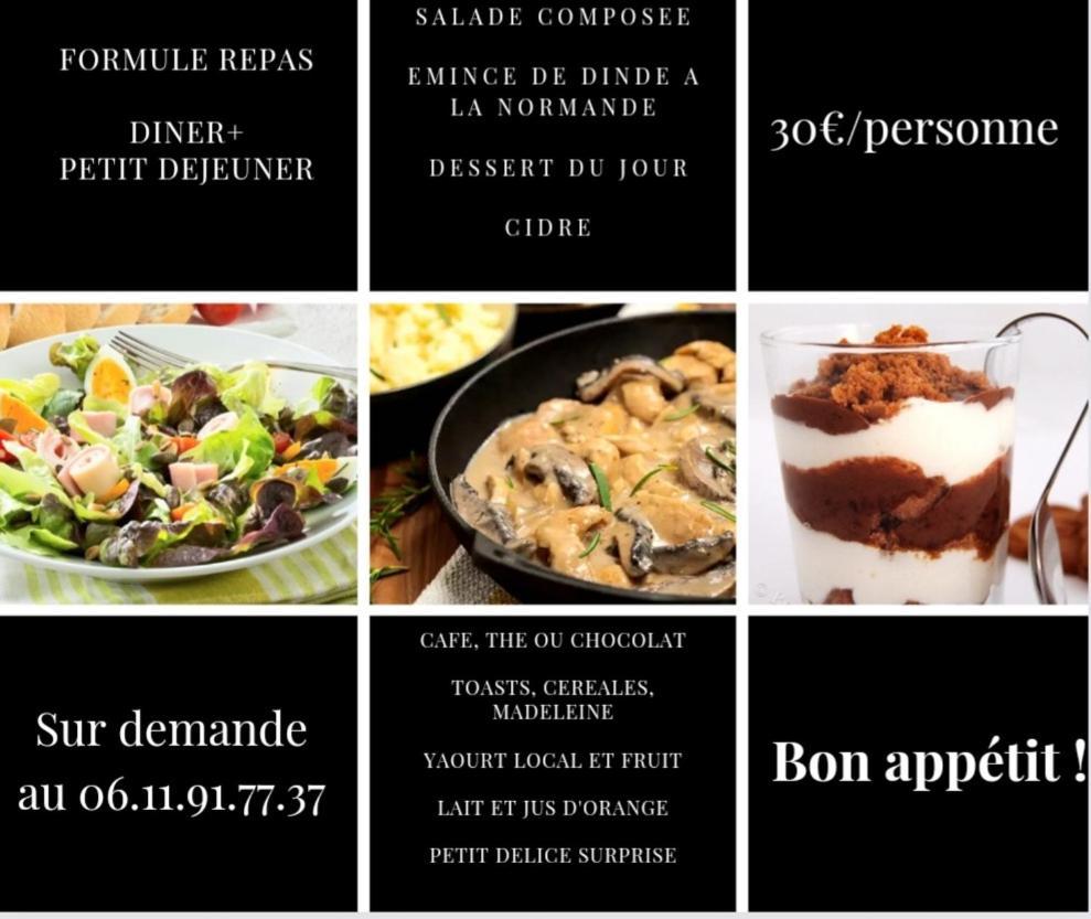 Le Cezembre Gite La Taniere Moidrey Exterior foto